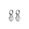 THE HEART PADLOCK EARRINGS